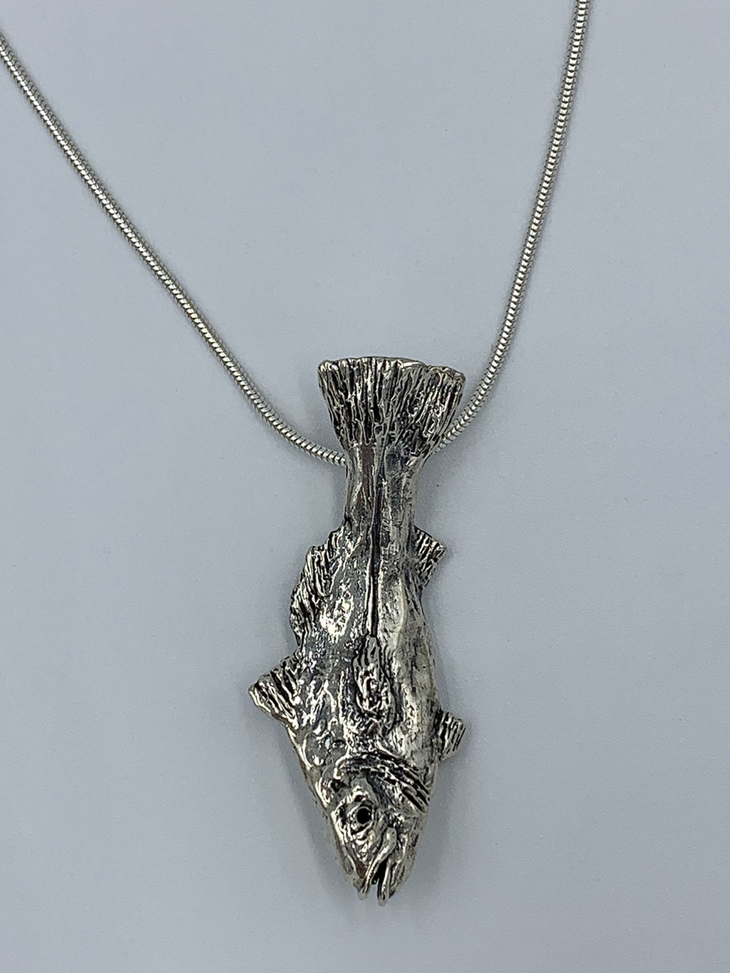 Fish Pendent - Sterling Silver - Holly Wilson
